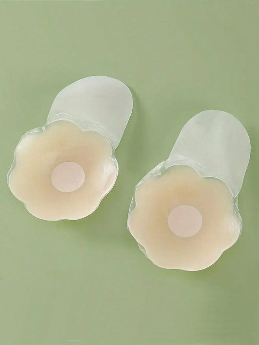 1 Pair Silicone Nipple Lift Invisible Push-Up Bra Women's Personal Accessories Corsage Sticker